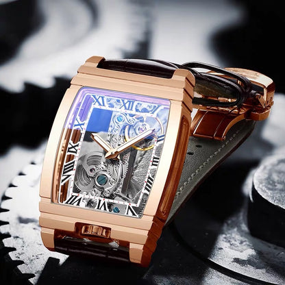 Daystar Unisex Stainless Steel Leather Watch - Stylish & Durable Timepiece for Men & Women